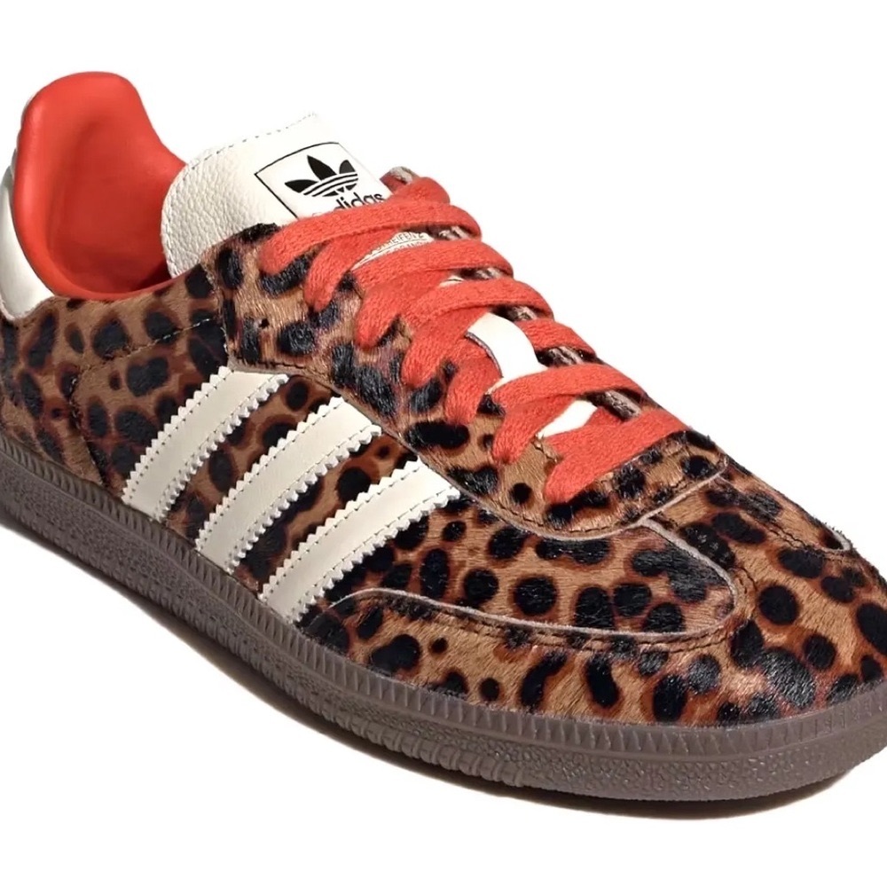 Adidas Leopard Print Sneakers